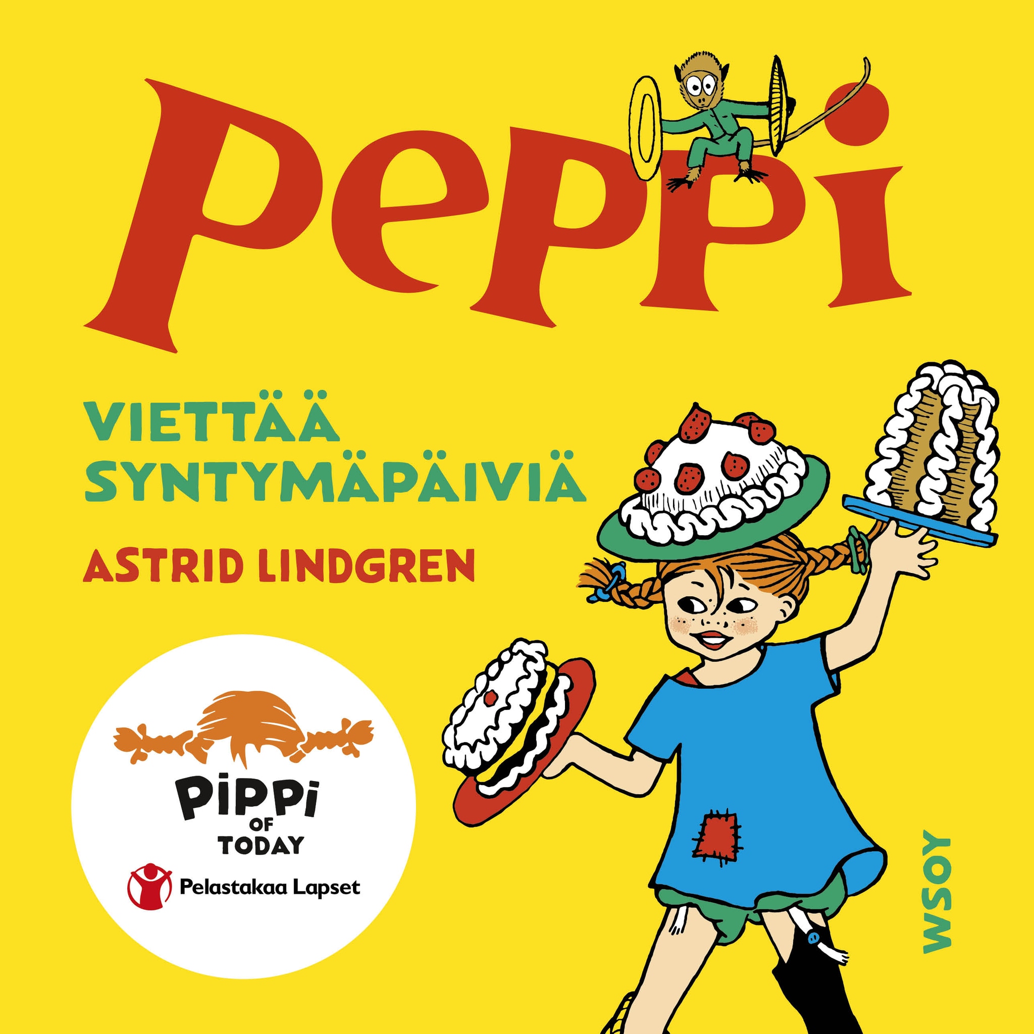Peppi viettää syntymäpäiviä – Astrid Lindgren