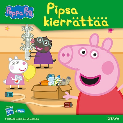 Pipsa Possu – Pipsa kierrättää – Heli Anneli Virtanen