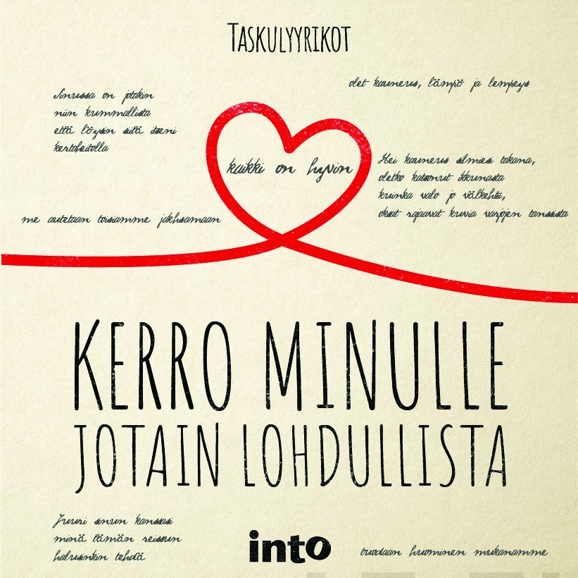 Kerro minulle jotain lohdullista – Taskulyyrikot